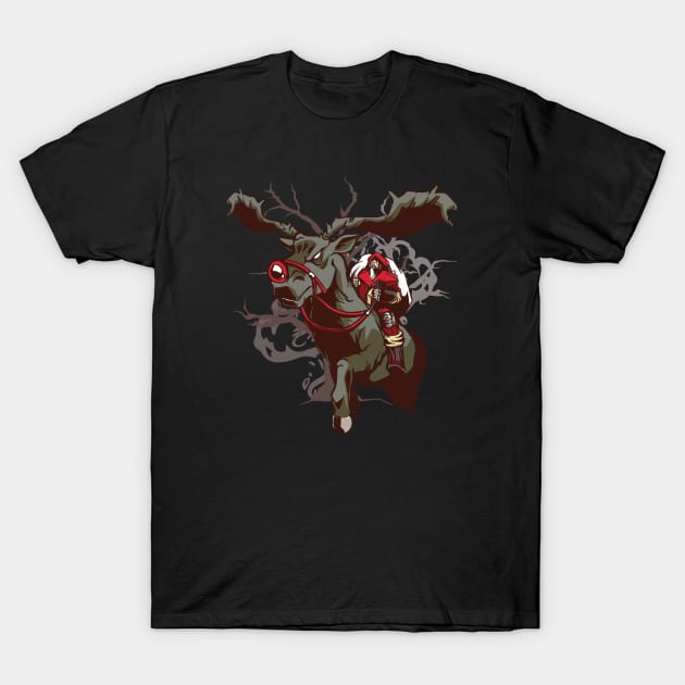 Dark Santa T-Shirt by EarlAdrian